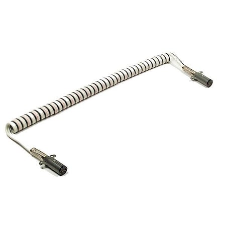 Grote Liftgate Cable, Coiled, Dual/Single Pole, 1 81-2215-DS