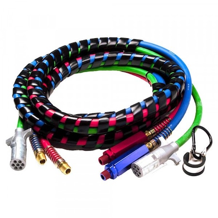 Grote Power Cord 3, In, 1 Set, 12 ft., Red/Blue 81-3212