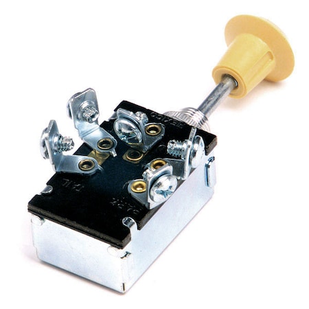 Grote Switch, Push/Pull, 5 Screw, On/Off/On, 15A 82-2107