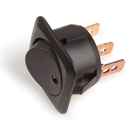 Grote Rocker Switch, 3 Blade, Yellow, 25A, 7/8" 82-2131