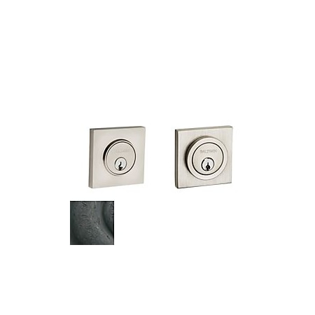 Baldwin Estate Distressed Oil Rubbed Bronze Deadbolts 8221.402