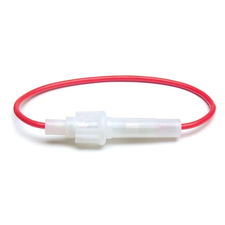 Grote Fuse Holder, 14 Amp, 18 ga., Red 82-2161