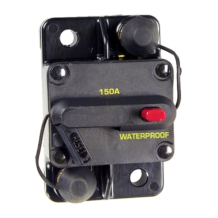 Grote Circuit Breaker, Thermal, 150 Amp 82-2176