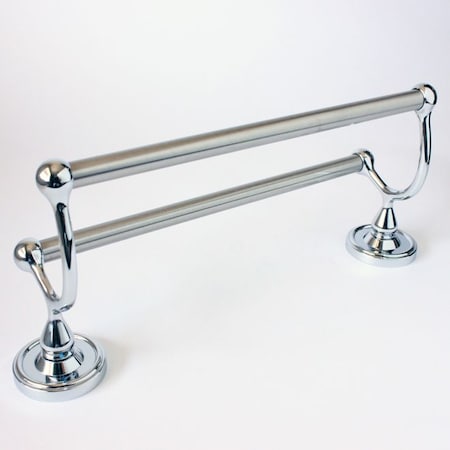 Rusticware Midtowne Double Towel Bar Chrome 24" 8222CH