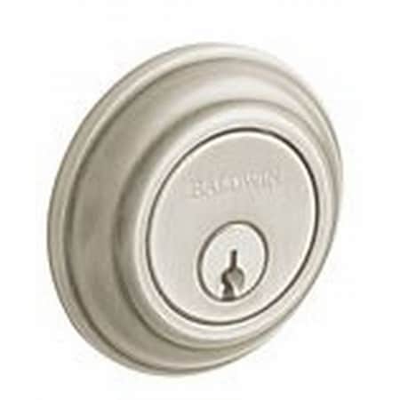 Baldwin Estate Lifetime Satin Nickel by Venetian Bronze Deadbolts 8231.056X112