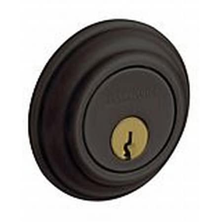 Baldwin Estate Oil Rubbed Bronze by Lifetime Bright Nickel Deadbolts 8231.102X055