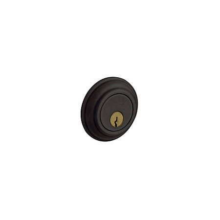Baldwin Estate Distressed Oil Rubbed Bronze by Satin Nickel Deadbolts 8231.402X150