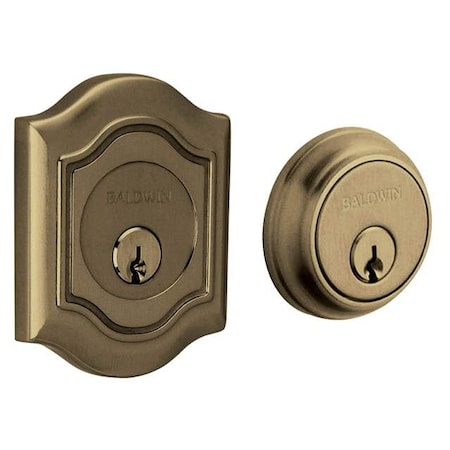 Baldwin Estate Antique Brass Deadbolts 8238.050