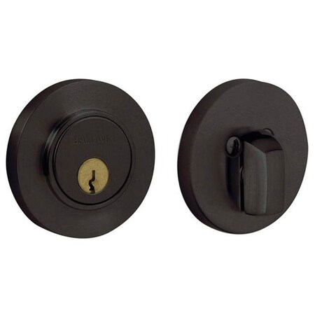 Baldwin Estate Distressed Oil Rubbed Bronze Deadbolts 8244.402