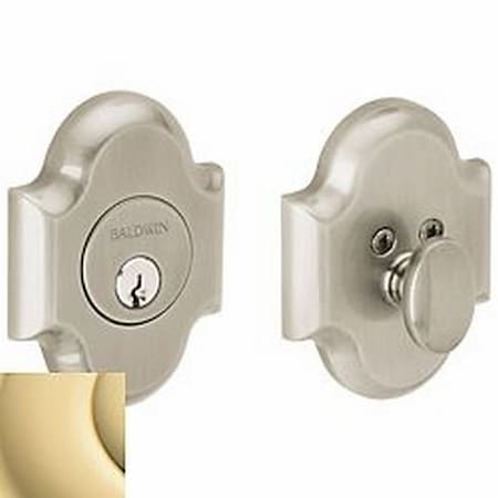 Baldwin Estate Unlacquered Brass Deadbolts 8252.031
