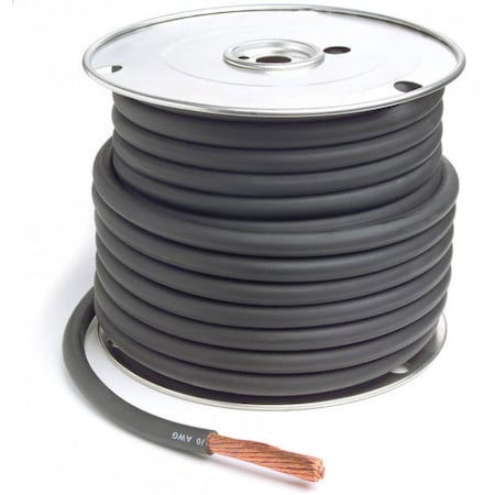 Grote Cable, Welding, Black, 4 ga., 25 ft. 82-5724