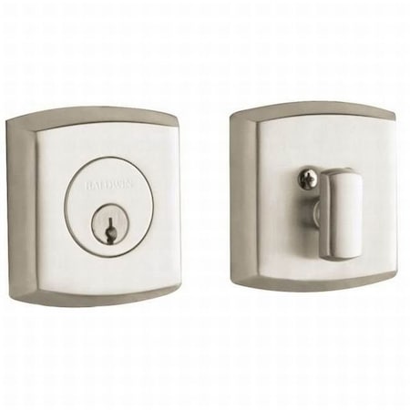 Baldwin Estate Lifetime Satin Nickel Deadbolts 8285.056
