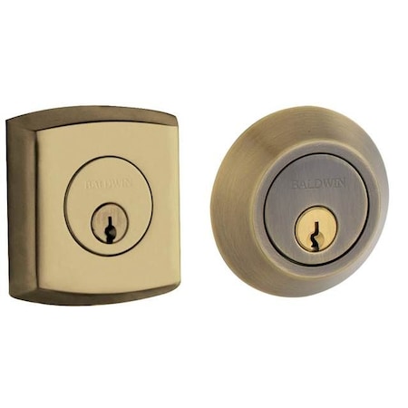 Baldwin Estate Antique Brass Deadbolts 8286.050