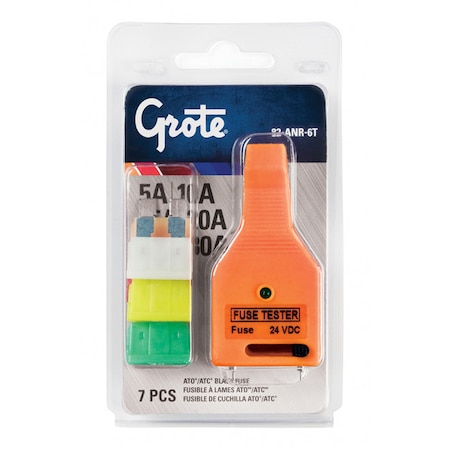 Grote Ato Fuse Assortment and Tester, PK7 82-ANR-6T