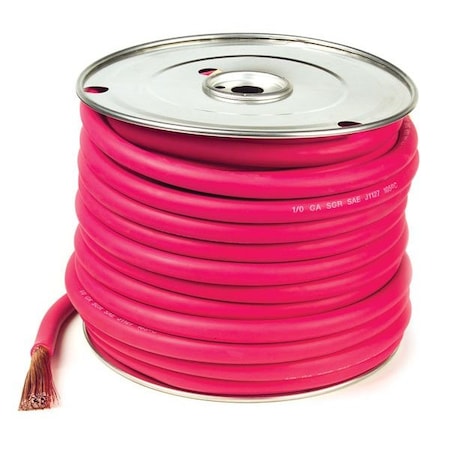 Grote Battery Cable, Red, 3/0 Ga, 25 ft. Spool 82-6723