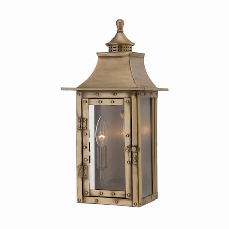 Acclaim Lighting Wall Light, 2-Light, Aged Brass 8302AB