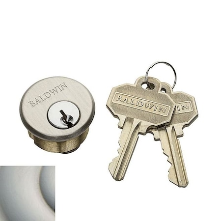 Baldwin Lifetime Satin Nickel Cylinders Lifetime Satin Nickel 8320.056.EMHT
