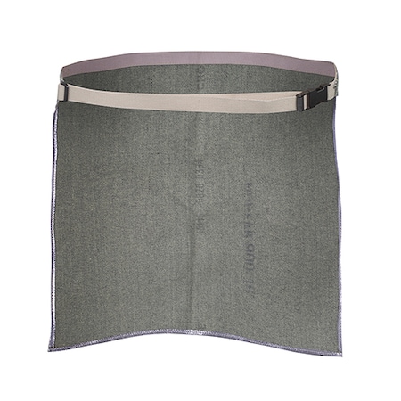 Tillman 24X24 Ack Waist Apron, 24 inches Length, Silver, 24" x 24" 8324