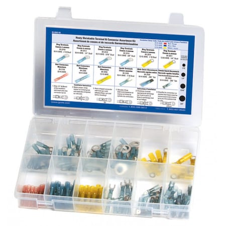 Grote Nylon Terminal Assortment Kit, PK120 83-6538