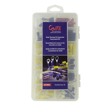 Grote Pvc Terminal Assortment Kit, PK99 83-6554