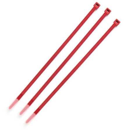 Grote Standard Tie, Red, 8", 50lb., PK1000 83-6030-3