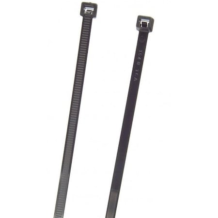 Grote Cable Tie, 24 in L, 8 in Max Bundle Dia., Black, PA 6.6, 175 lb Strength, 50 PK 83-6120