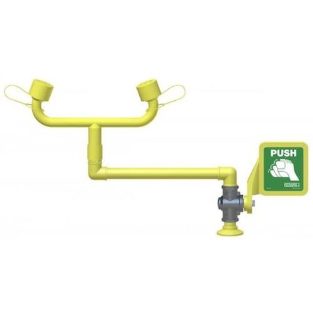 Chicago Faucet Deck-Mounted Eyewash Station 8404-RHNF