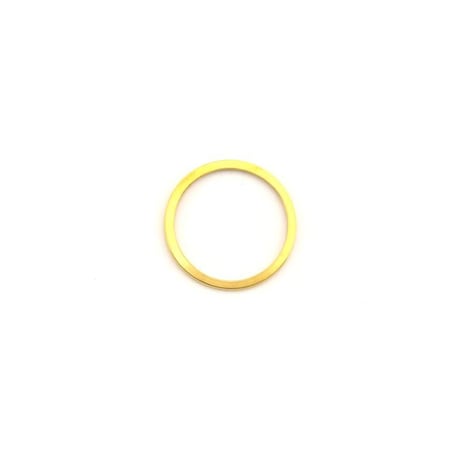 Baldwin Unlacquered Brass Mounting Hardware Unlacquered Brass 8440.031.001