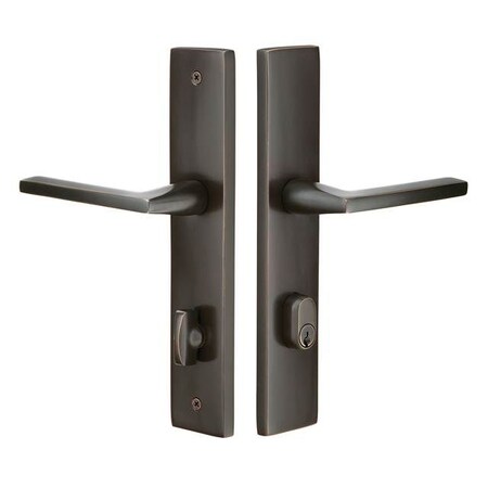 Emtek Oil Rubbed Bronze Sideplate 8442HLOUS10BRH 8442HLOUS10BRH