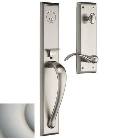 Baldwin Entry Handlesets Satin Nickel 6403.150.LENT