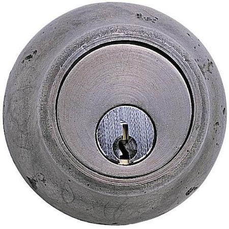 Emtek Tumbled White Bronze Deadbolt 8450TWB 8450TWB