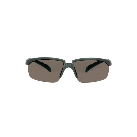 3M Peltor Series 2000, Safety Glasses, Anti-Fog & Anti-Scratch, Gray Lens, Gray Frame, 20 PK S2002SGAF-BGR