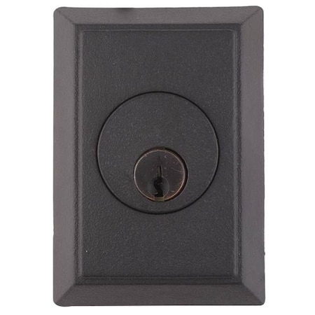 Emtek Flat Black Deadbolt 8463FB 8463FB