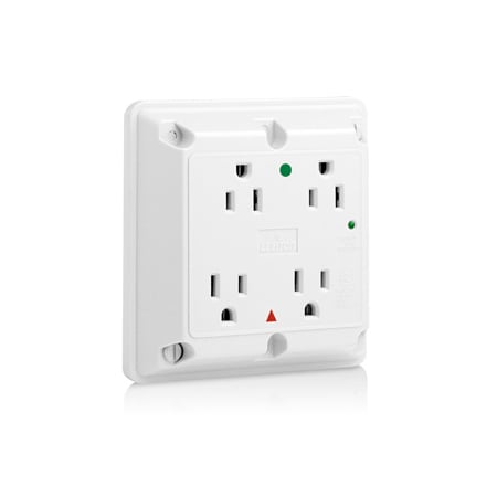 Leviton Surge Suppressers Tvss 4 In 1 Ig15Ahos Wh 8480-IGW