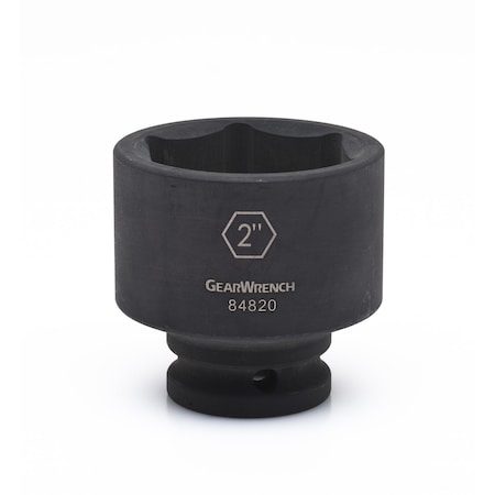 Gearwrench 3/4" Drive 6 Point Standard Impact SAE Socket 2-1/8" 84822