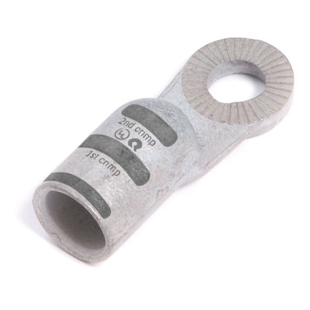 Grote Stud Locking Terminal, 1/0 Ga, 3/8", PK5 84-9308