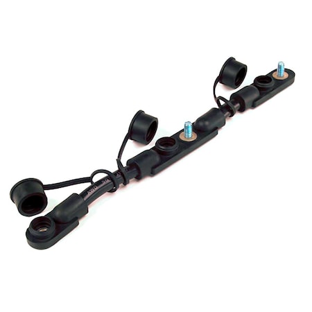 Grote Battery Cables, 2/0 Ga, 14", Black 84-9584