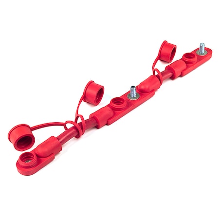 Grote Battery Cables, 2/0 Ga, 14", Red 84-9585