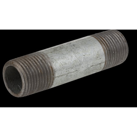 Smith-Cooper Carbon Steel Nipple, Seamlss Galvnzd, 2x6 0831038609