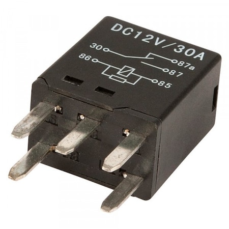 Grote Relay, 5 Pin Mini Blade, 25/20A, 12V 84-1077