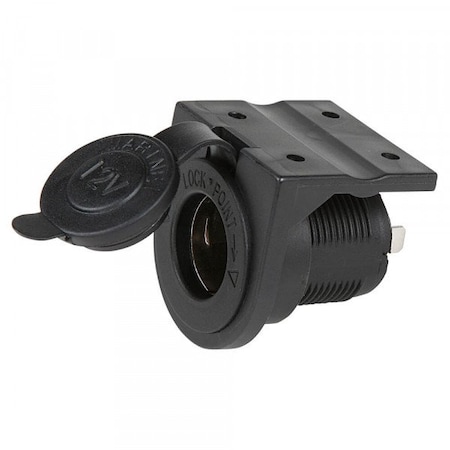 Grote Socket 12V Panel Mount/Brkt 84-1092