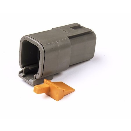 Grote Deutsch, 6-Way Housing/Wedglock, Male, PK4 84-2491