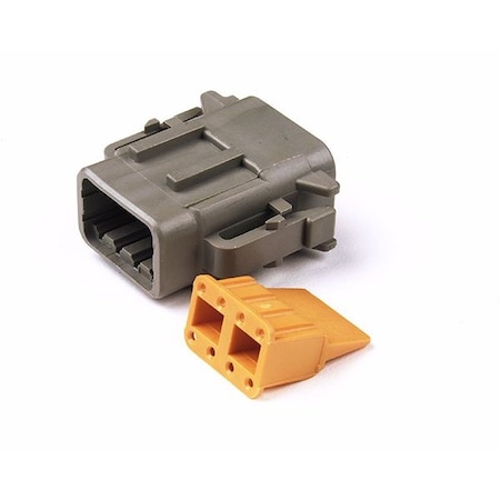 Grote Deutsch, 8-Way Housing/Wedglock, Fema, PK4 84-2492