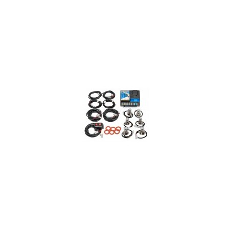 Wolo Hide Away, Nexgen Plus, LED, 4Blue/2Red 8506-31-4B2R