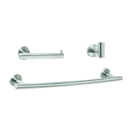 Amerock Arrondi Bathroom Kits Stainless Steel ARRONDISS12