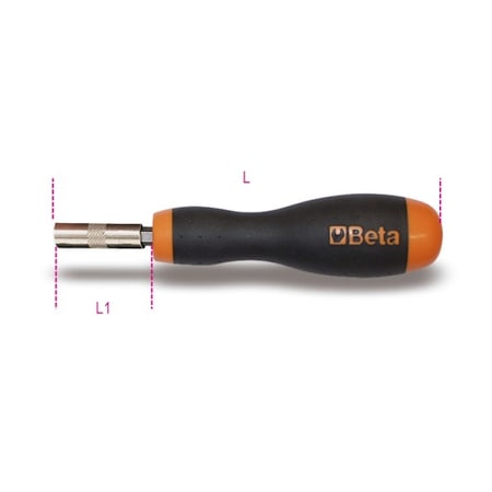 Beta Magnetic Bit Holder with Handle, 165mm 008510165