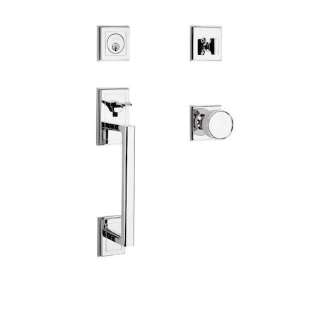 Baldwin Entry Handlesets Bright Chrome 85310.260.ENTR