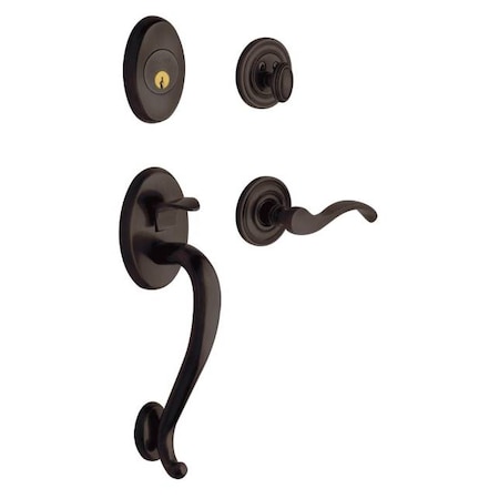 Baldwin Full Dummy Handlesets Venetian Bronze 85315.112.LFD