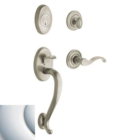 Baldwin Entry Handlesets Bright Chrome 85315.260.RENT