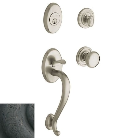 Baldwin Full Dummy Handlesets Distressed Oil Rubbed Bronze 85315.402.FD